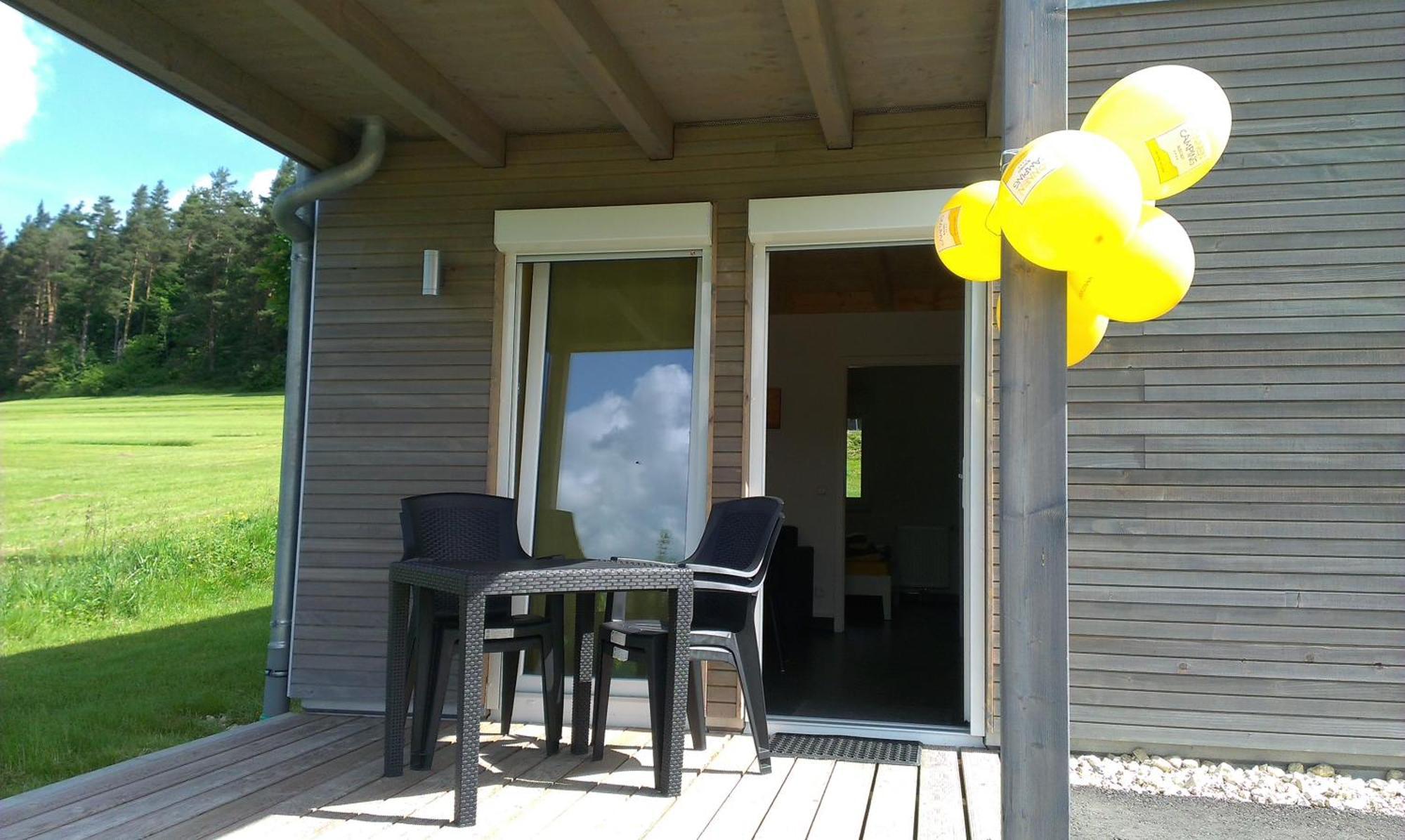 Bungalows am Sonnencamping Albstadt - oberhalb Badkap Exterior foto